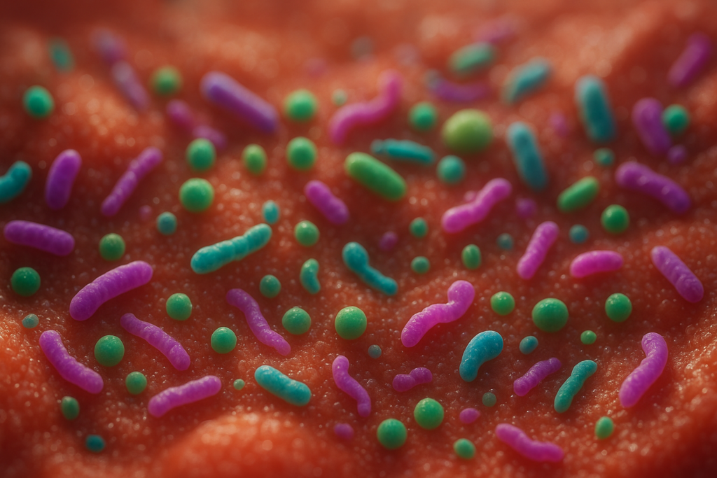 gut microbiome living in our intestines